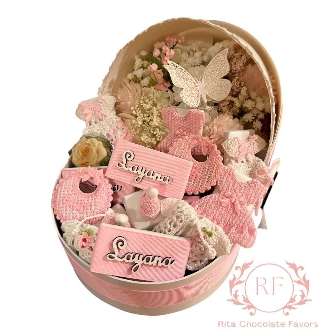 Baby shower chocolate favor #11