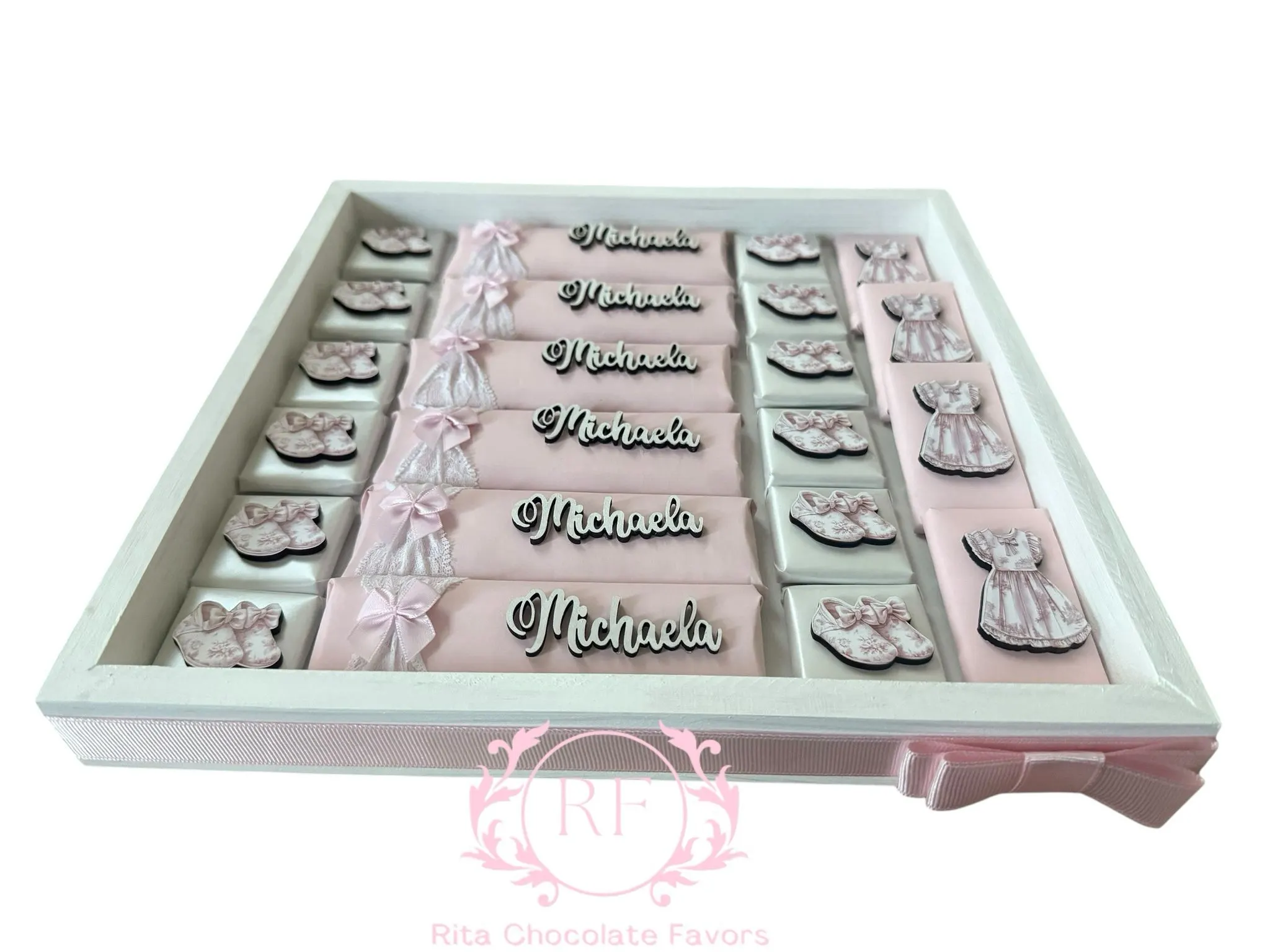 Baby shower chocolate favor #16