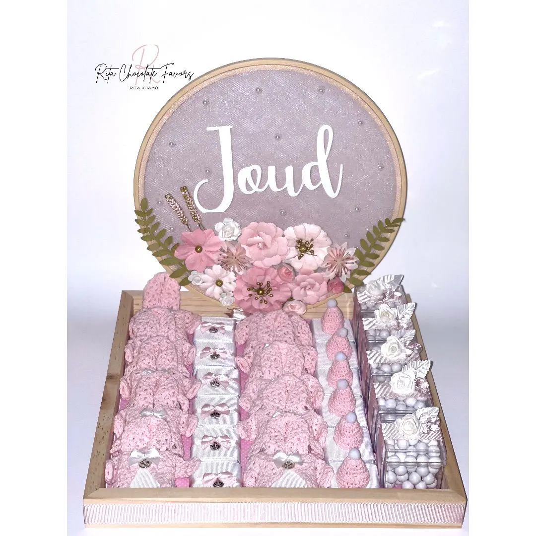 Baby shower chocolate favor #6