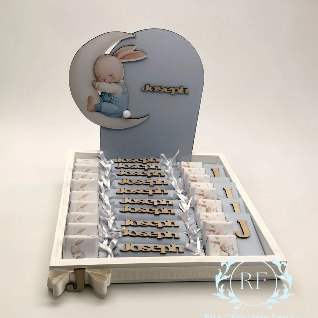 Baby shower chocolate favor #8