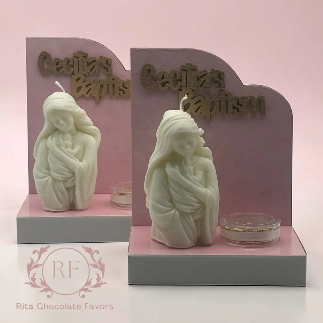 Baptism and communion chocolate favor #11