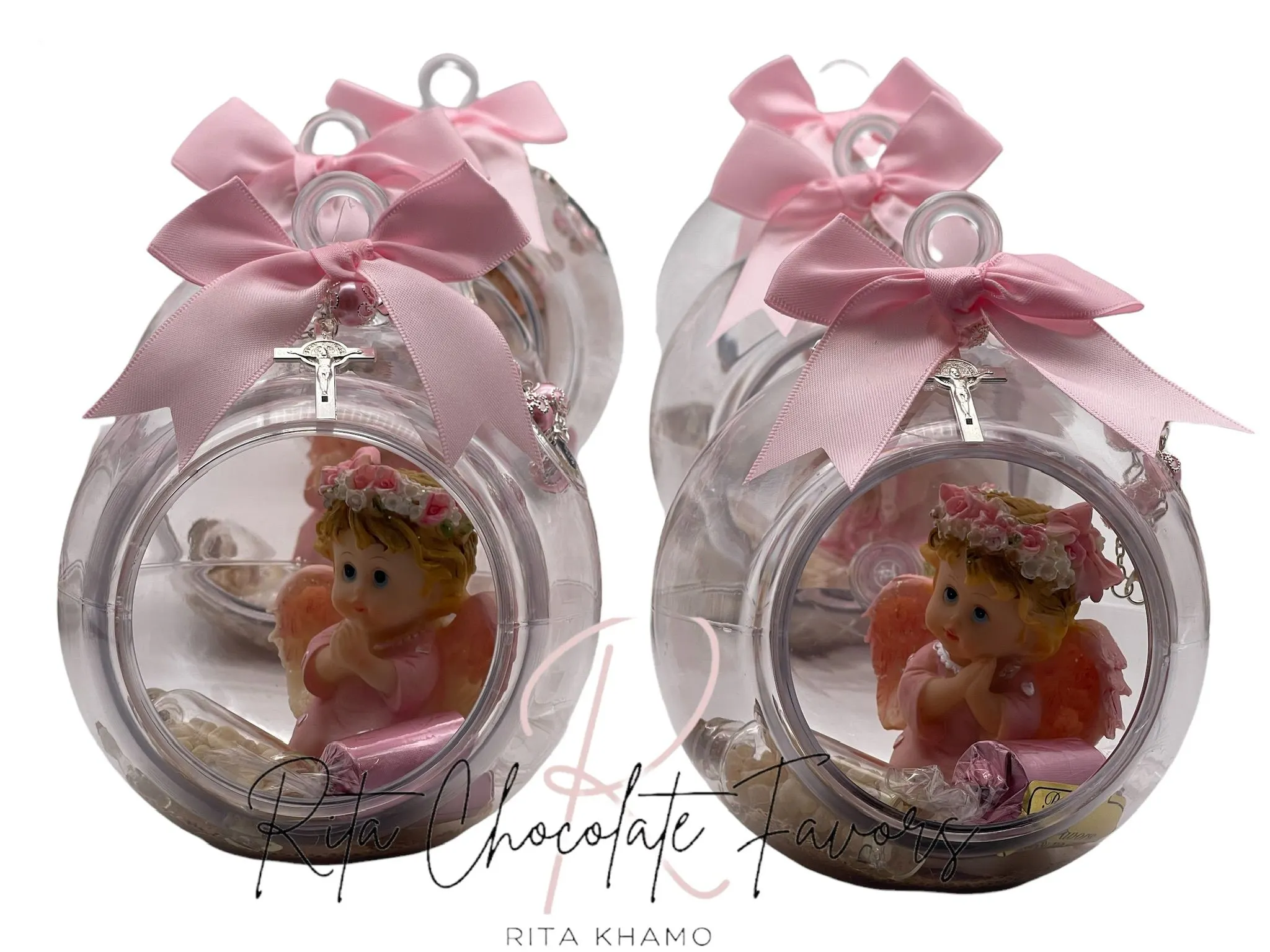 Baptism and communion chocolate favor #4