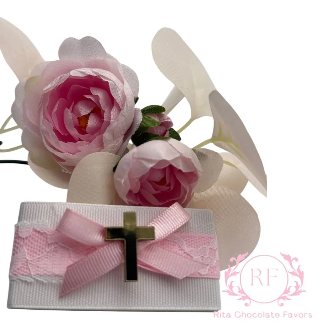 Baptism and communion chocolate favor #8