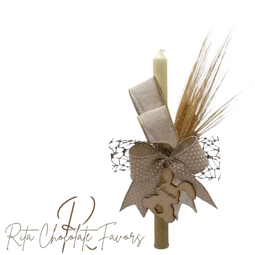 Handcrafted celebration candle #2