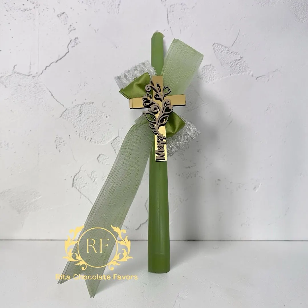 Handcrafted celebration candle #7