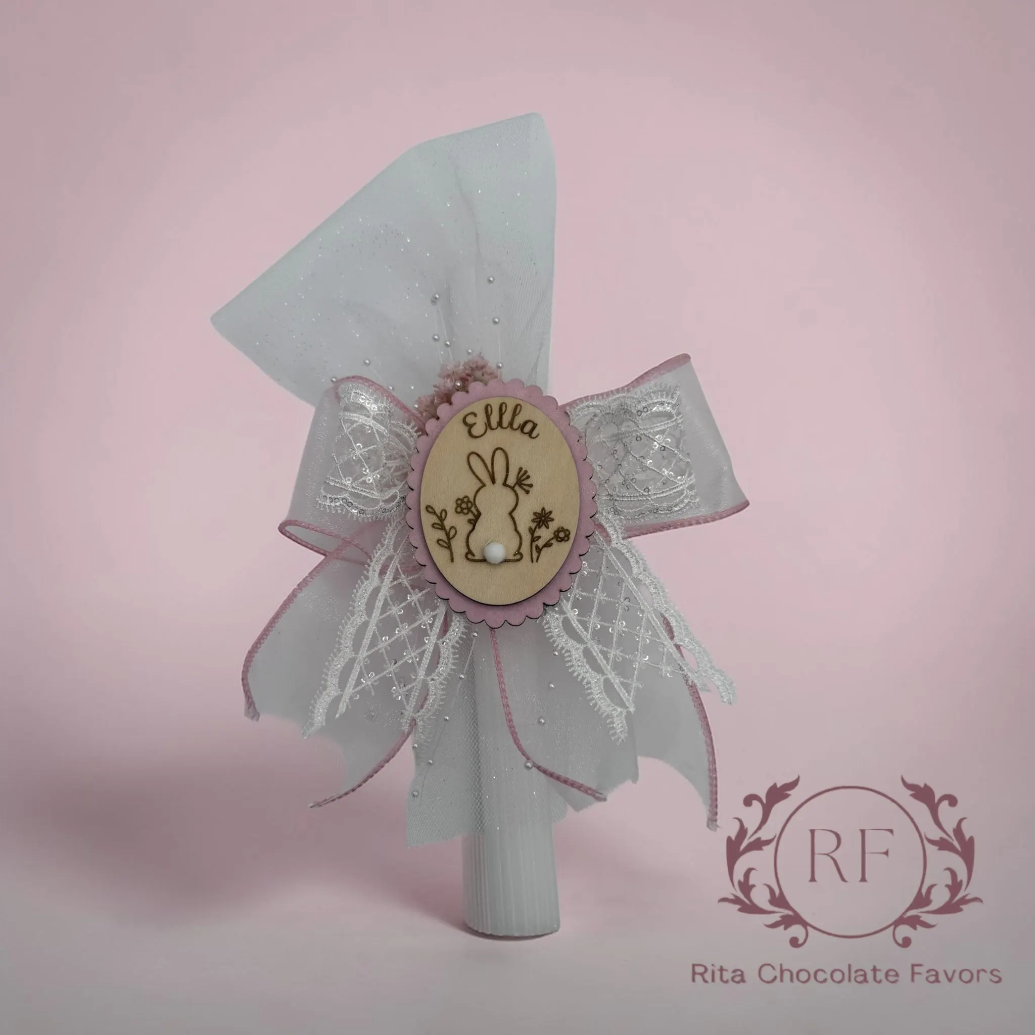 Handcrafted celebration candle #9