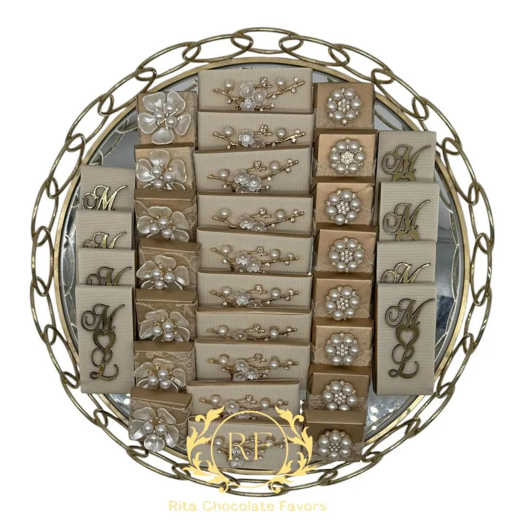 Engagement party chocolate favor #2