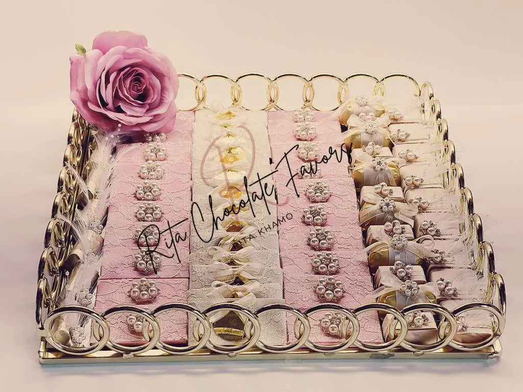 Engagement party chocolate favor #3