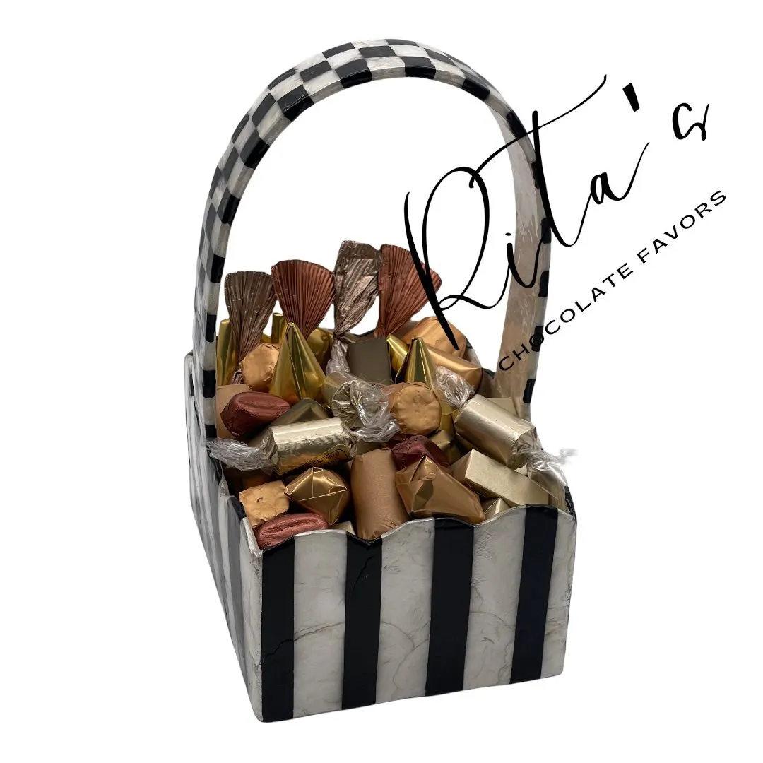 Curated chocolate gift box with assorted chocolates