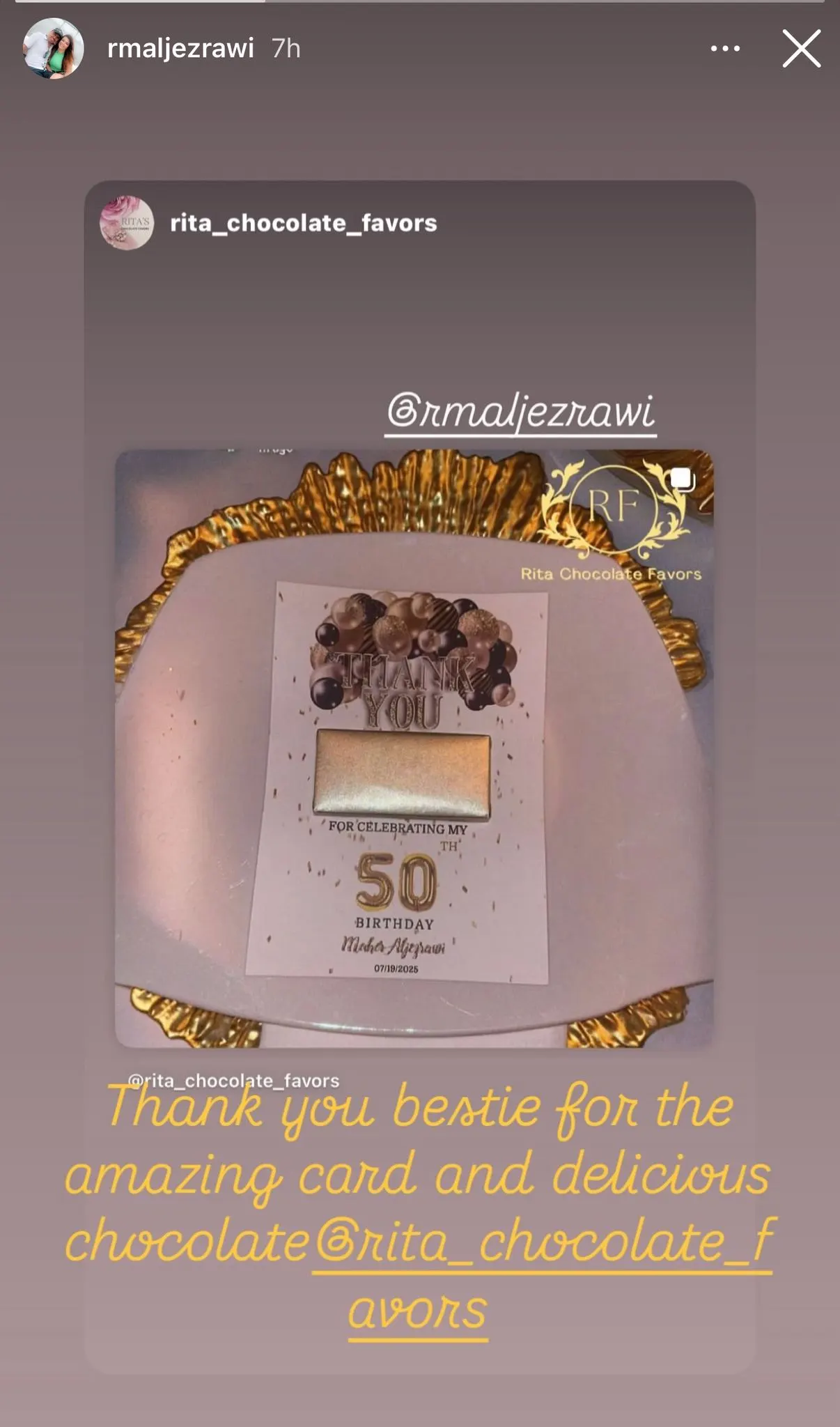 Chocolate gift box #3