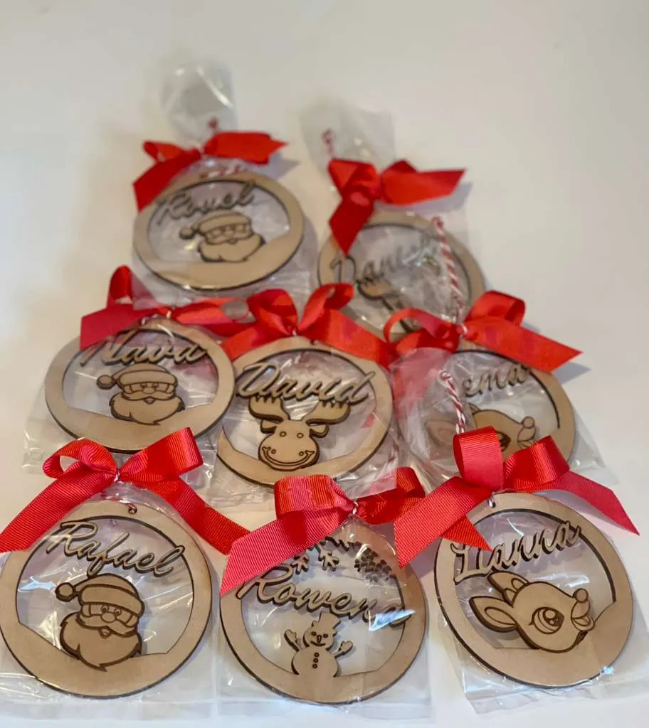 Holiday chocolate favor #3