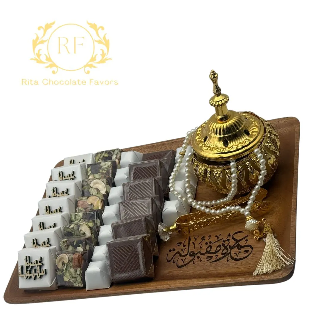 Holiday chocolate favor #8